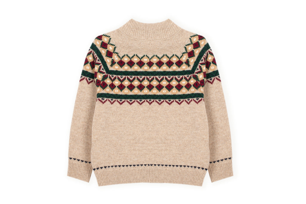 Drkid - maglione jacquard bottoni