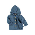 Petit Indi - cardigan blu cappuccio