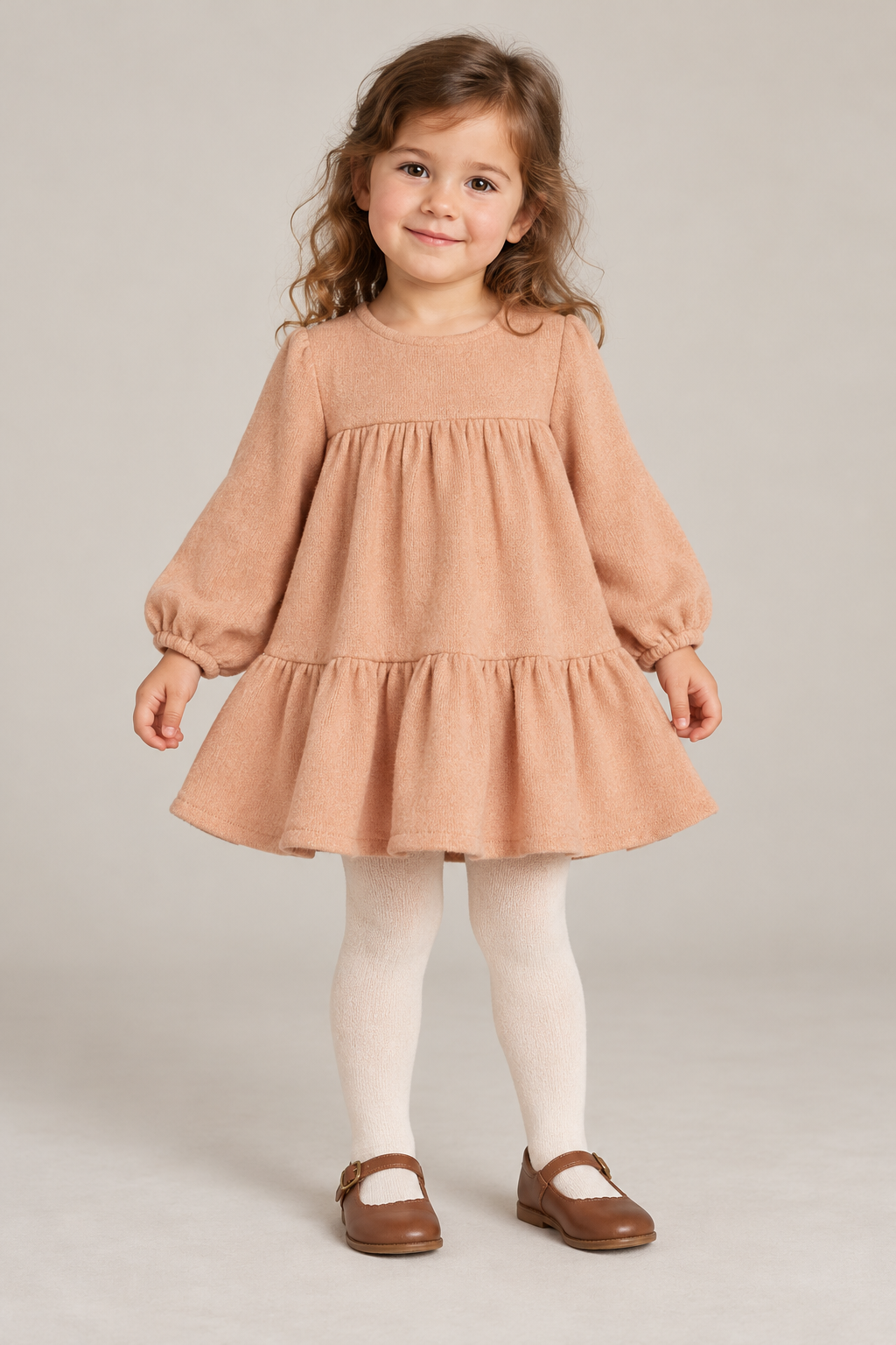 Petit Indi - vestito in caldo cotone