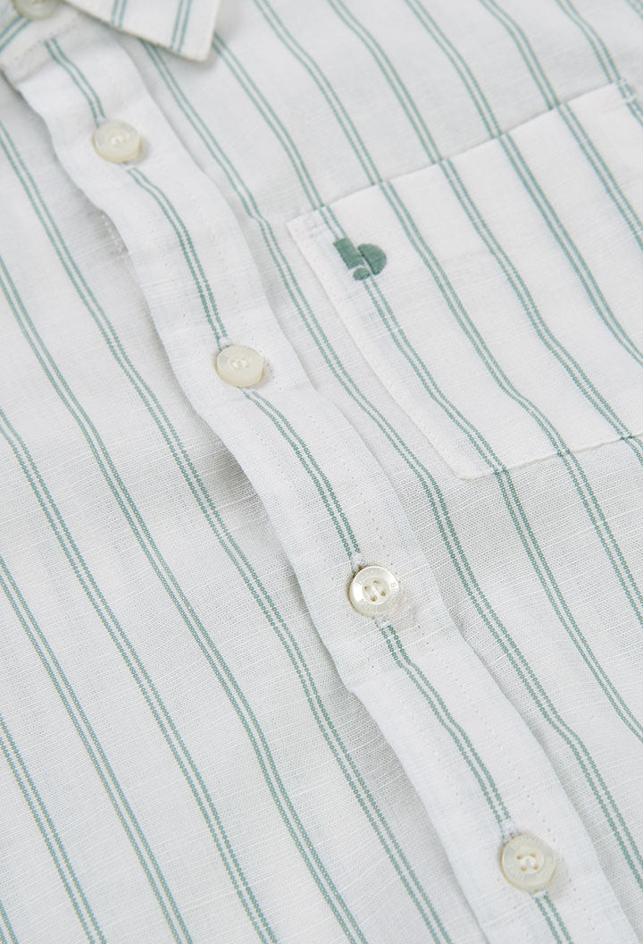 Boboli - camicia righe Lino