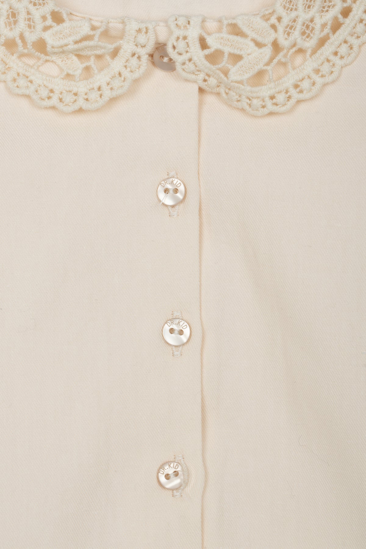 Drkid - camicia colletto ricamato