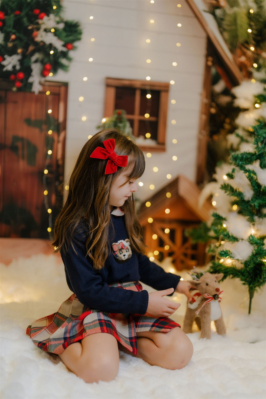 Deolinda - set bimba Maglioncino e gonna