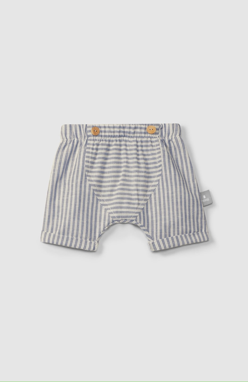 Snug - Bermuda righe indigo