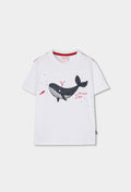 Boboli - t-shirt balena