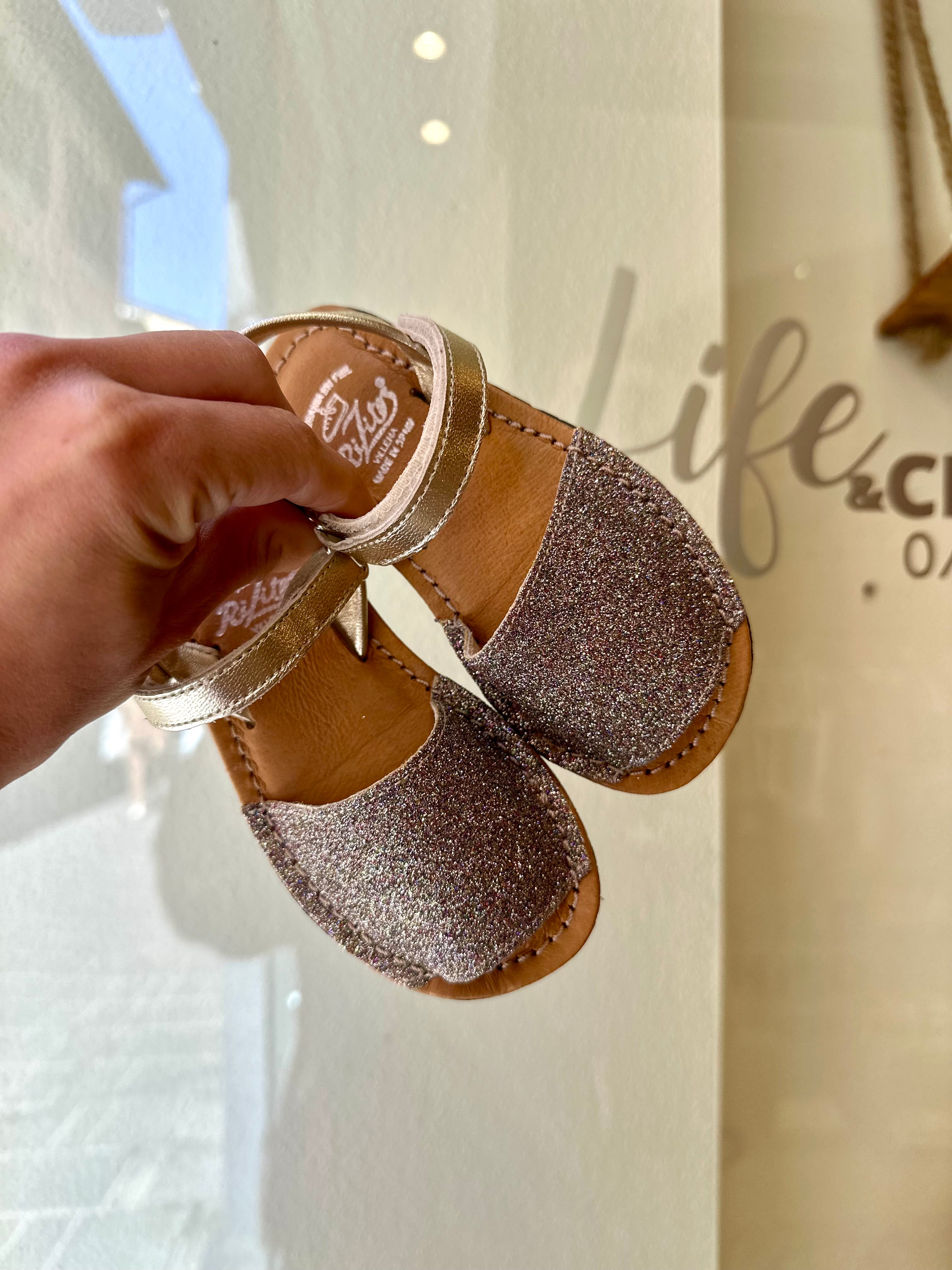 Rizitos - sandalino glitter