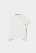 Boboli - Polo mussola bianca