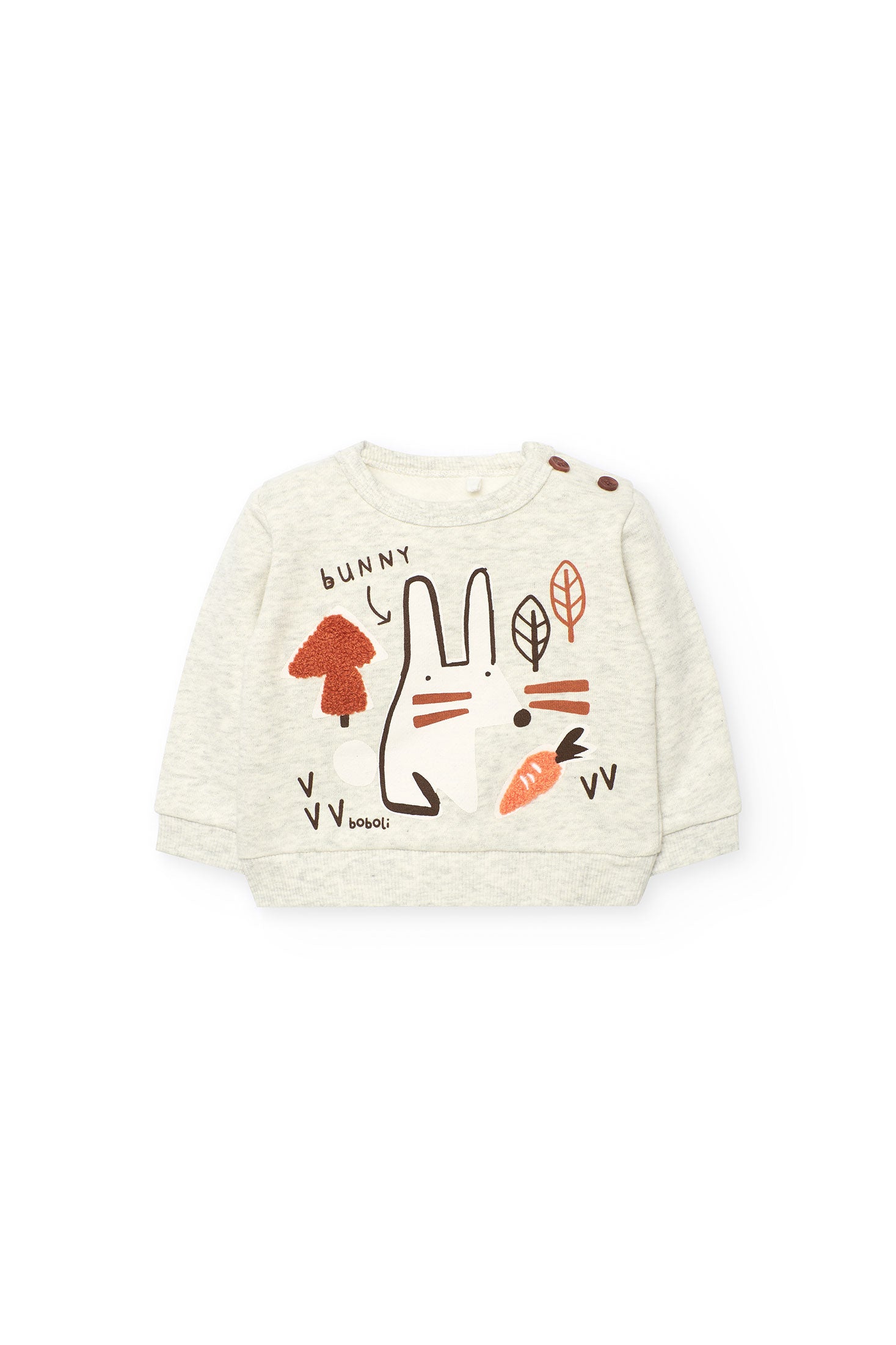 Boboli - set felpa e pantalone bunny
