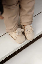 Donsje - Matijn Sneakers | Lammy | Cream Leather