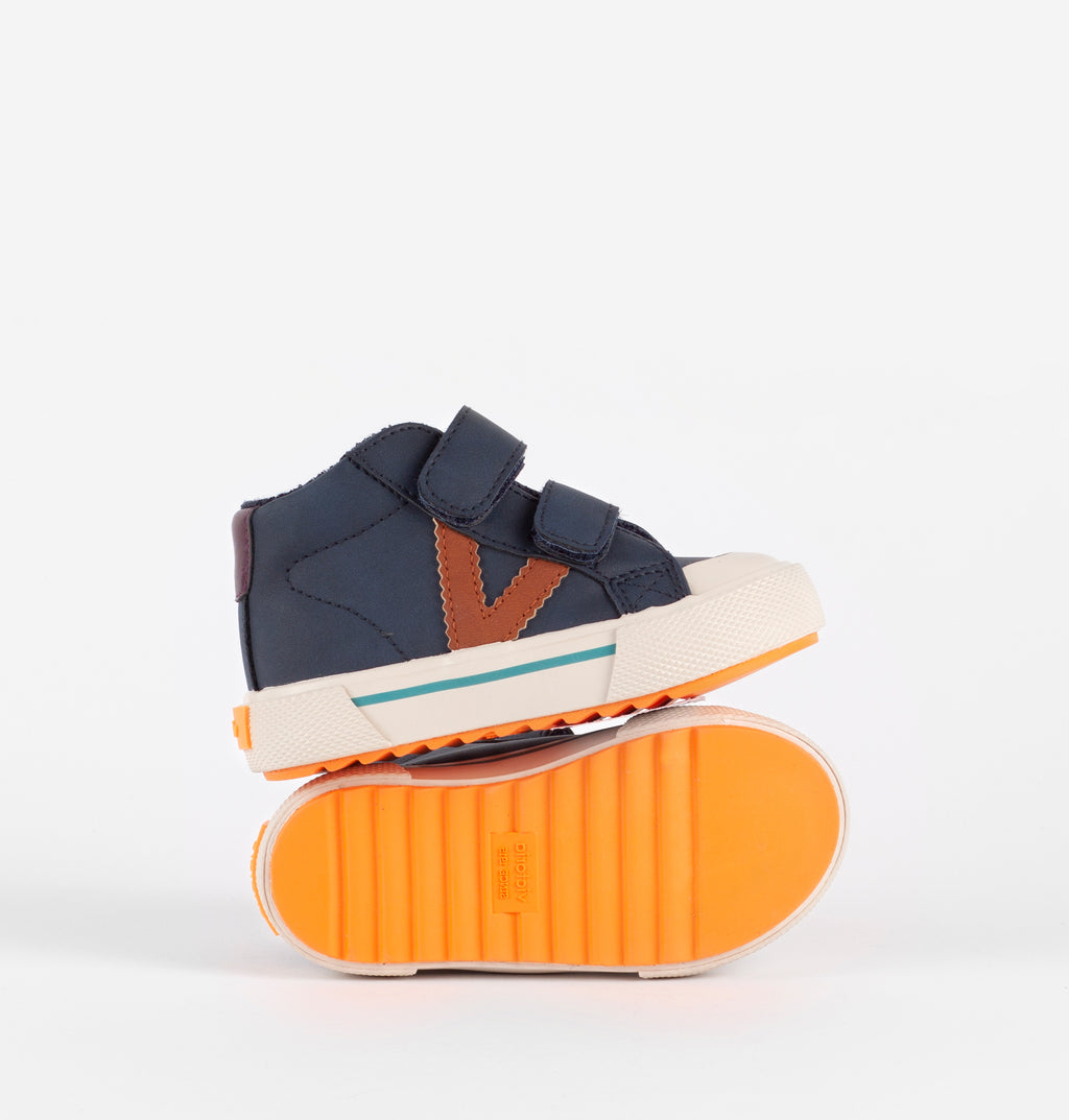 Victoria - sneakers alta blu