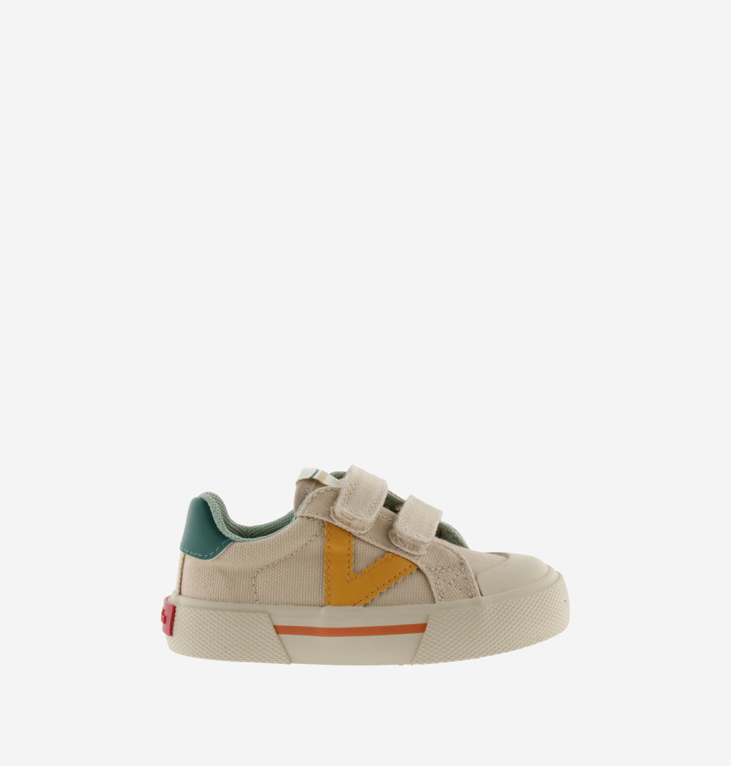 Victoria - sneakers tela beige