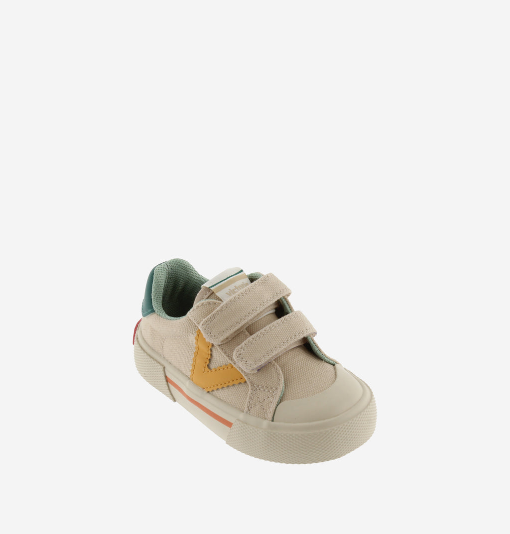 Victoria - sneakers tela beige
