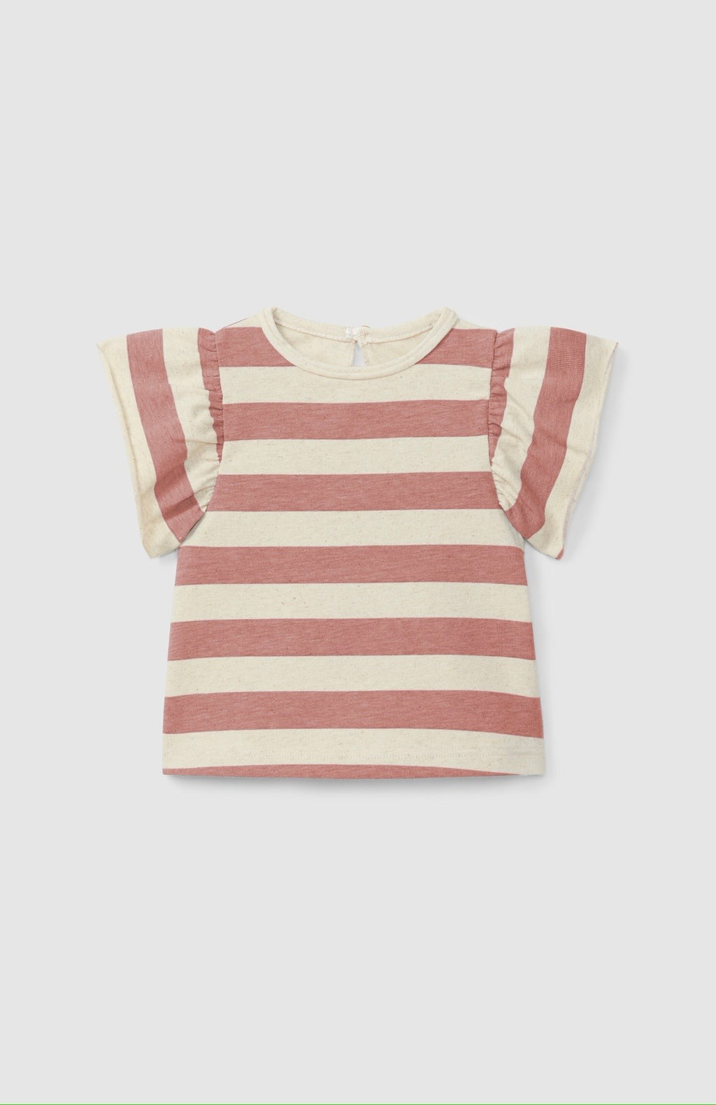 Snug - t-shirt riga terracotta