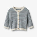 Wheat - cardigan lana neonato
