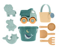 Monneka - set giochi spiaggia verde