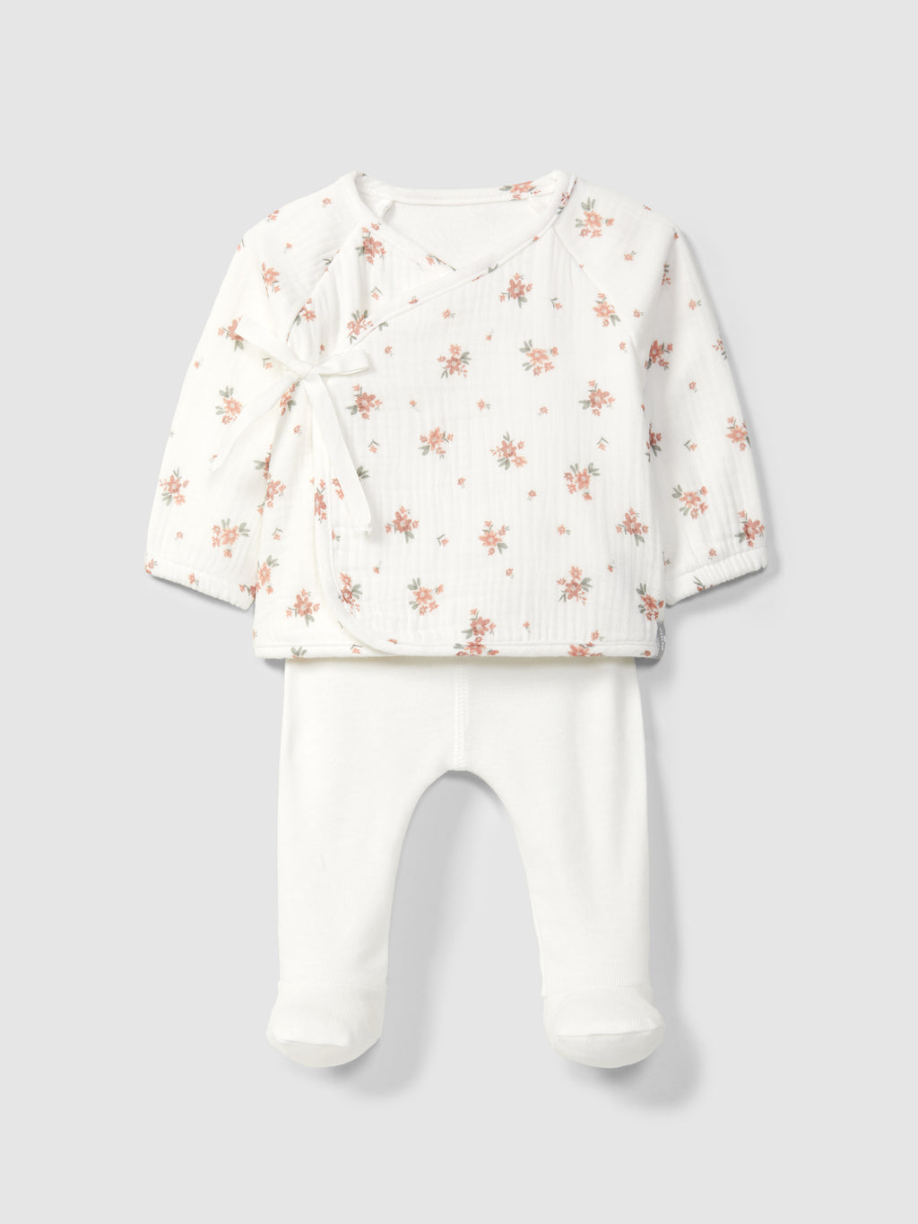 Snug - set neonato floreale