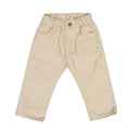 Petit Indi - pantalone beige caldo cotone