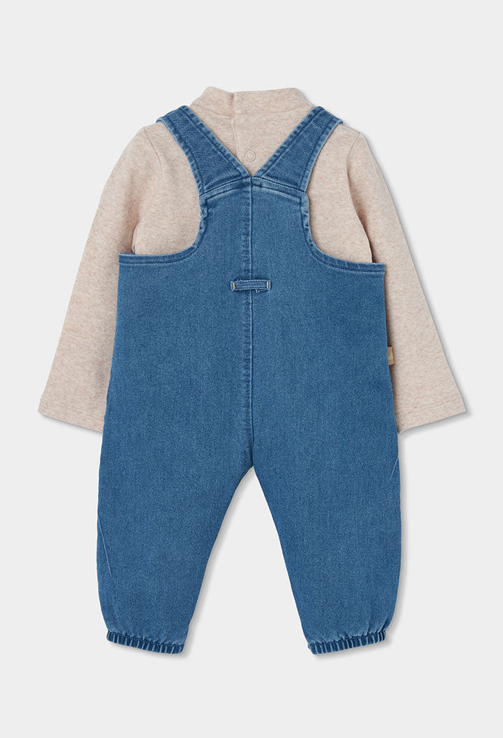 Boboli - set salopette con body
