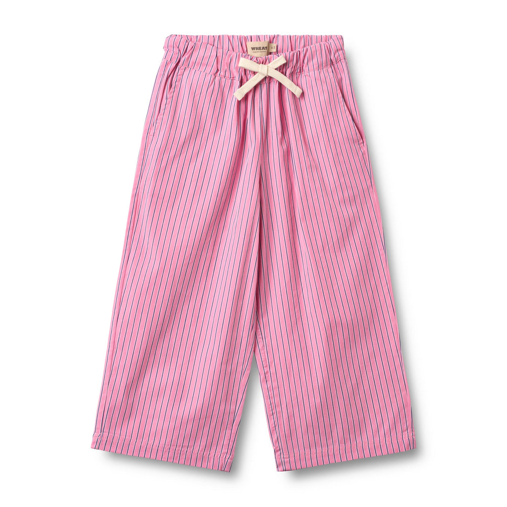 Wheat - pantalone rosa righe