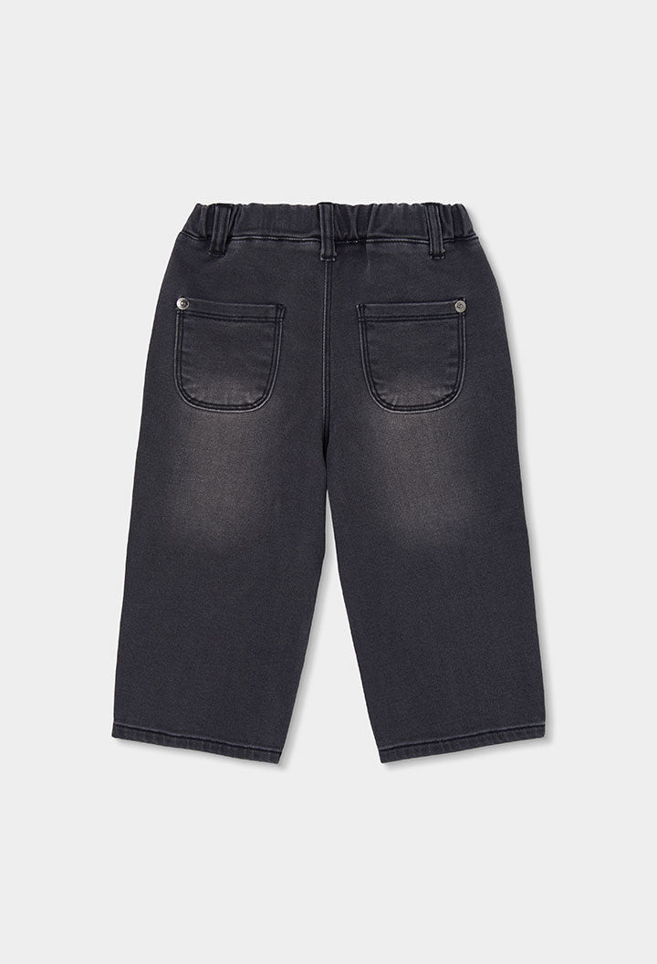 Boboli - jeans scuro ricami