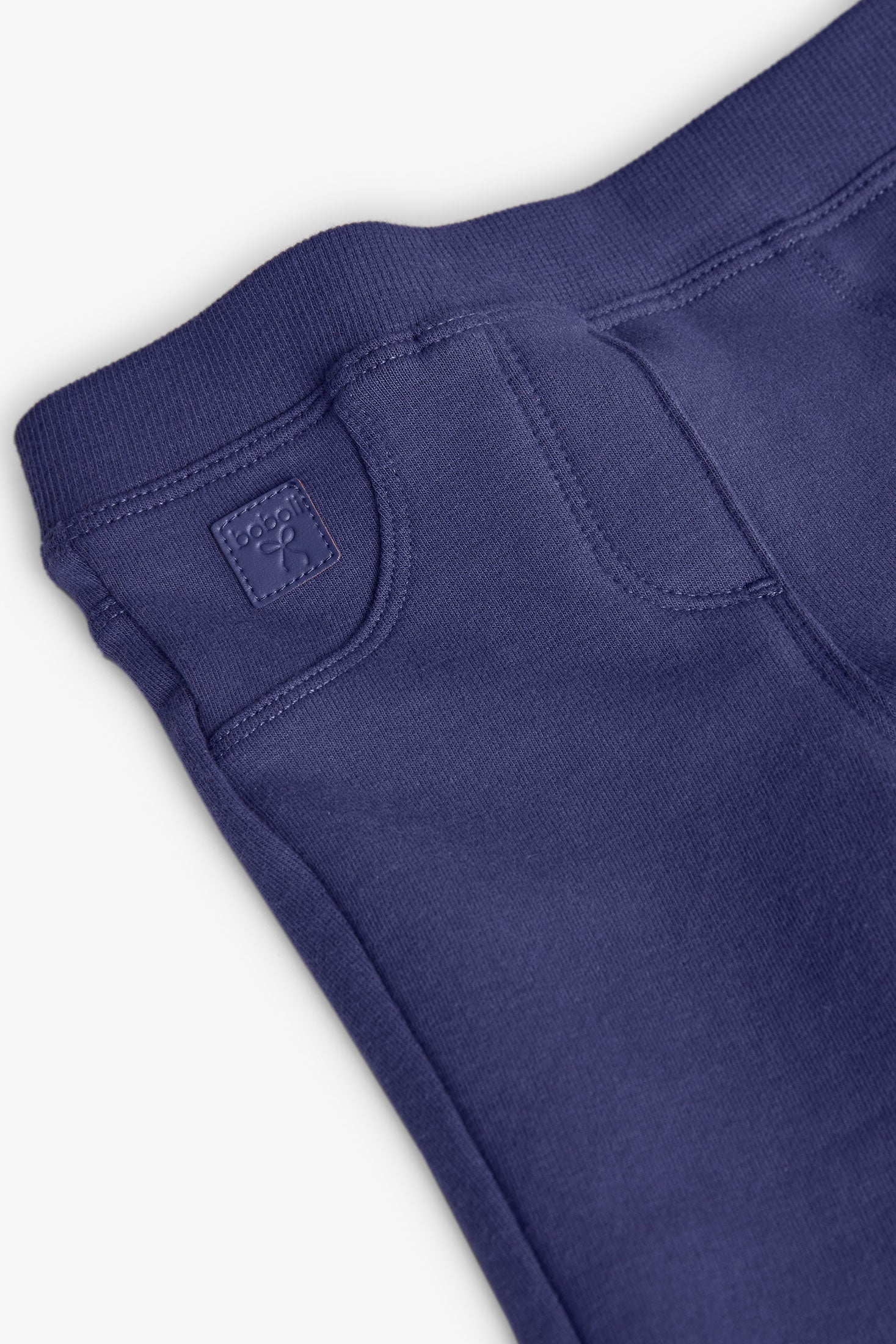 Boboli - leggins effetto jeans viola