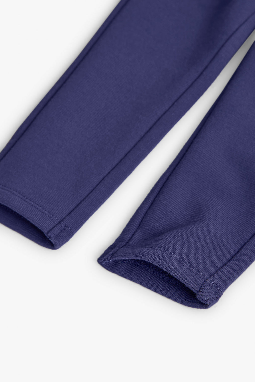 Boboli - leggins effetto jeans viola