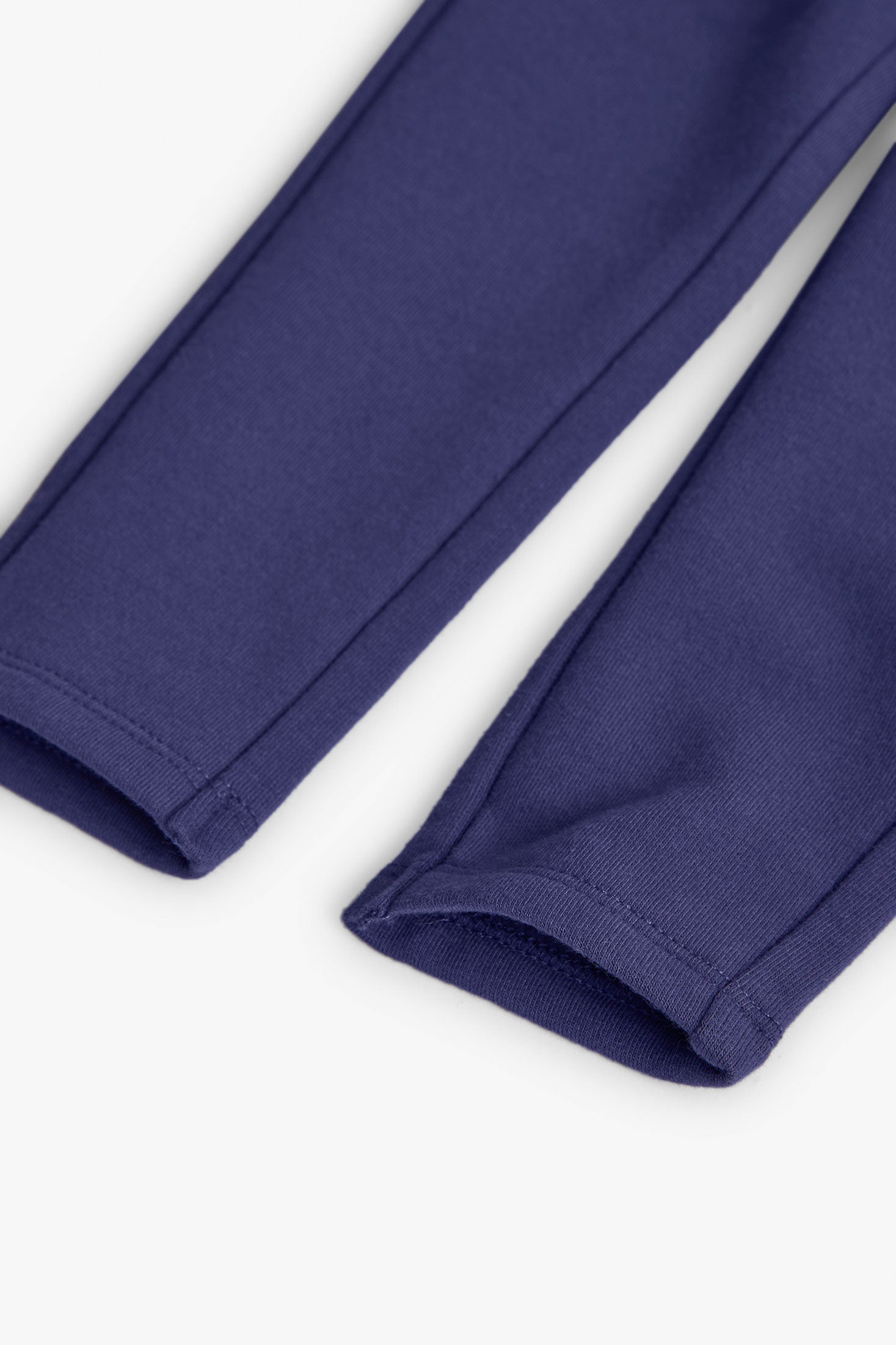 Boboli - leggins effetto jeans viola