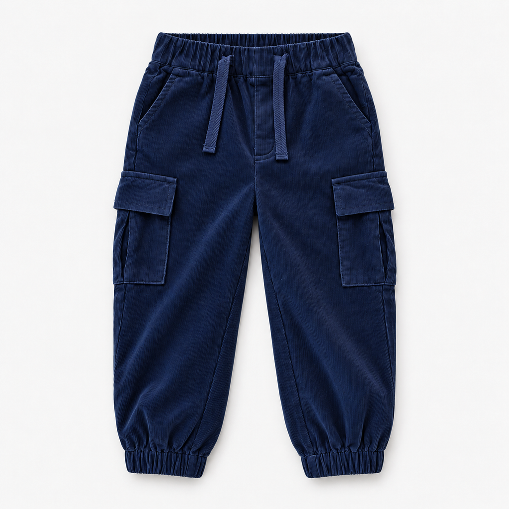 DrKid - pantalone cargo velluto