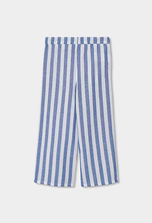 Boboli - pantalone righe blu