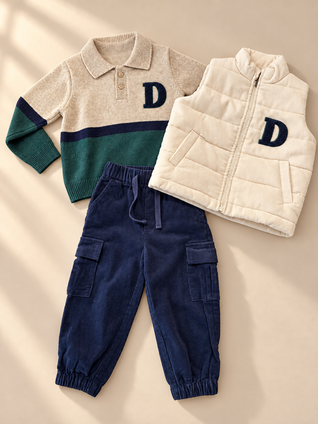 DrKid - pantalone cargo velluto