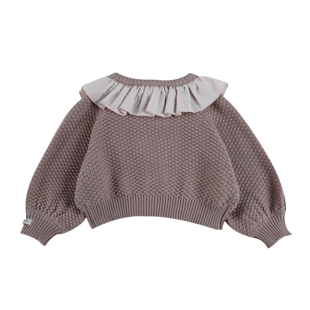 Donsje - cardigan plum