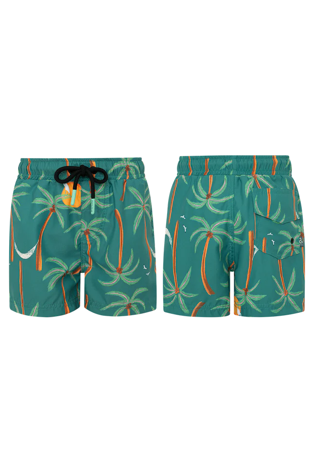 Pepita&me - costume shorts palme