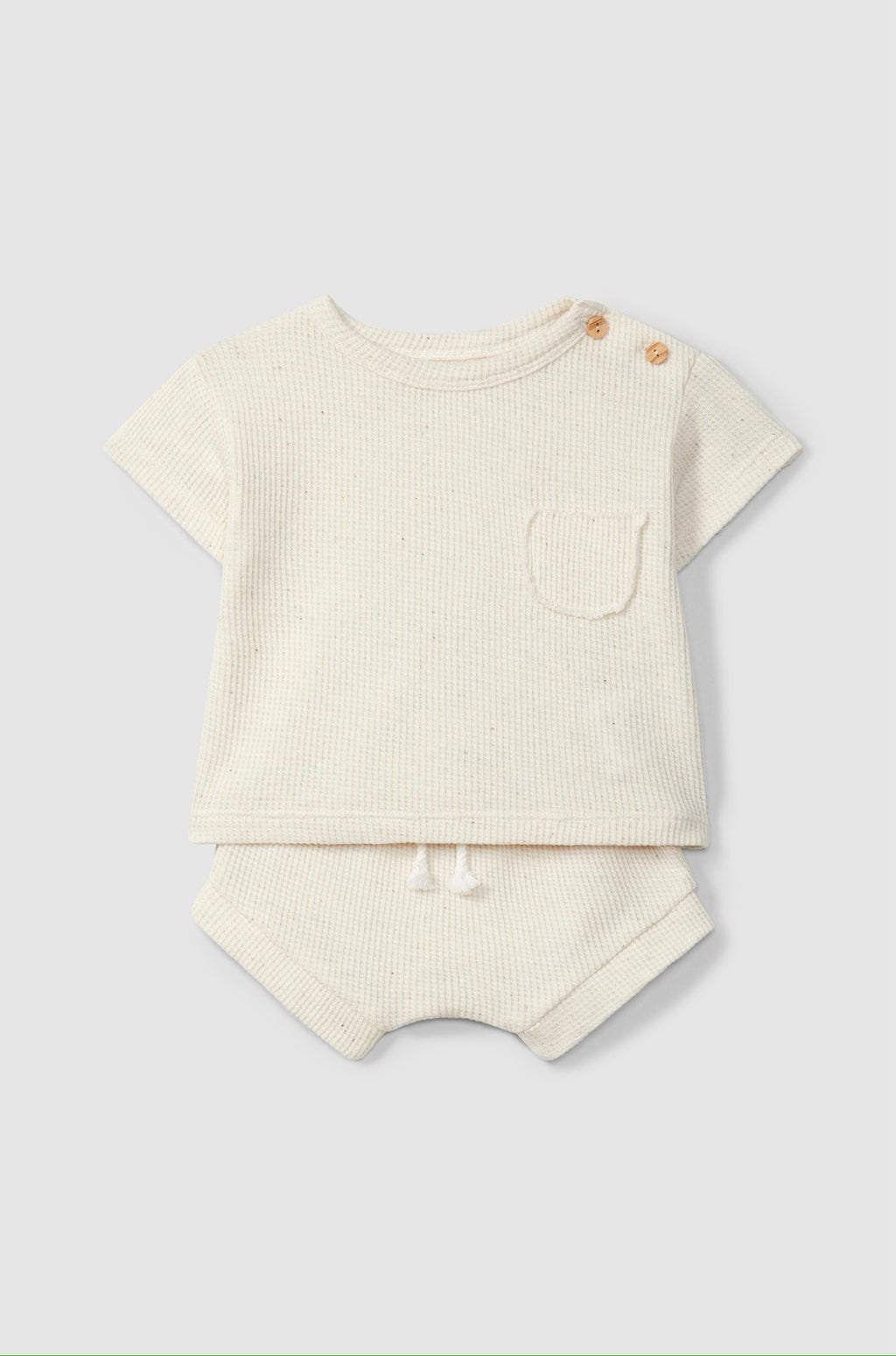 Snug - set neonato misto lino