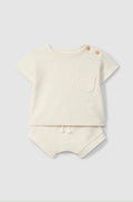 Snug - set neonato misto lino