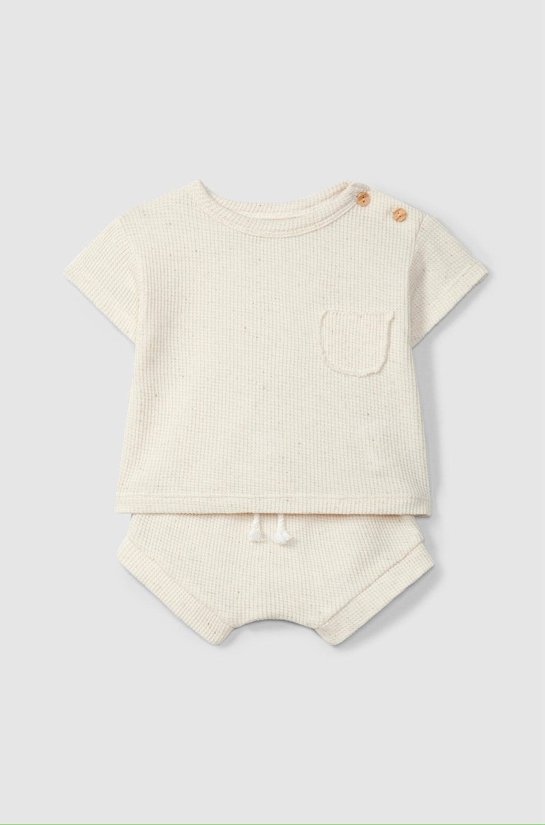 Snug - set neonato misto lino