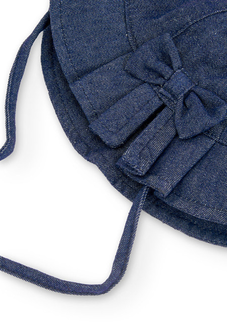 Boboli - cappellino color jeans
