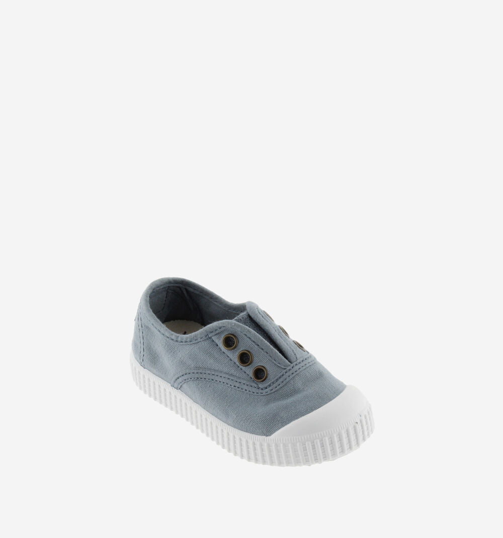 Victoria - slip on azzurro polvere