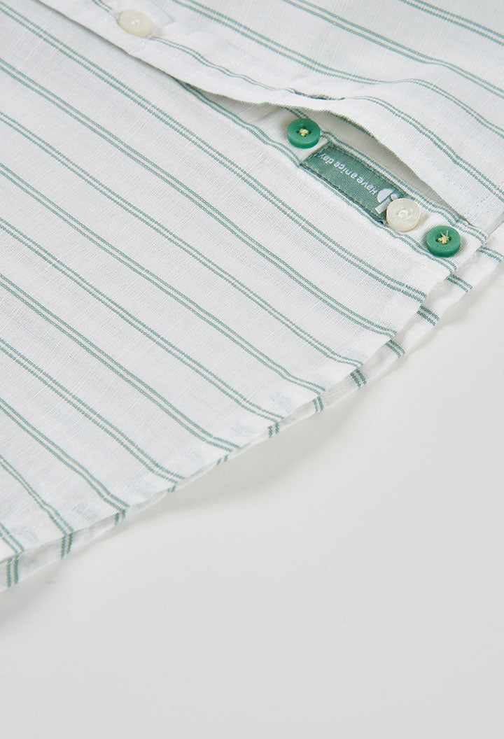 Boboli - camicia righe Lino