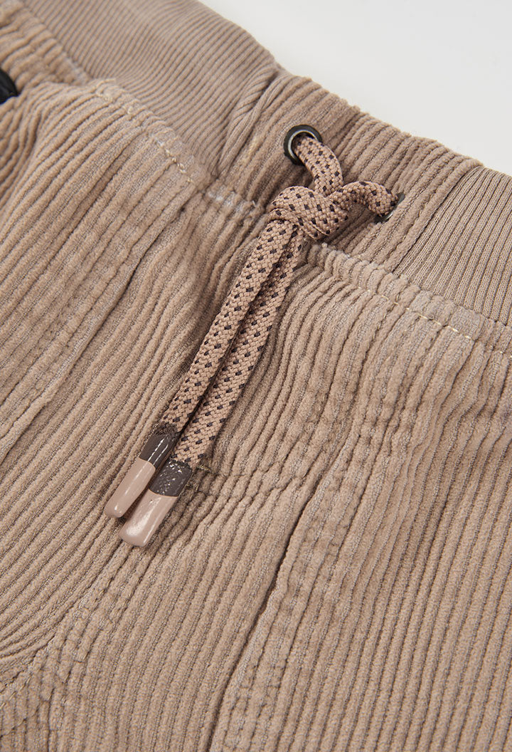 Boboli - pantalone baggy velluto