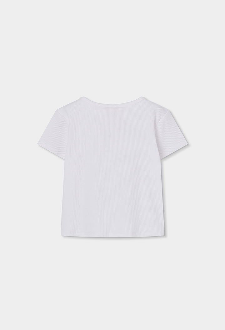 Boboli - t-shirt basica bianca
