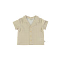 Petit Indi - camicetta beige a quadri