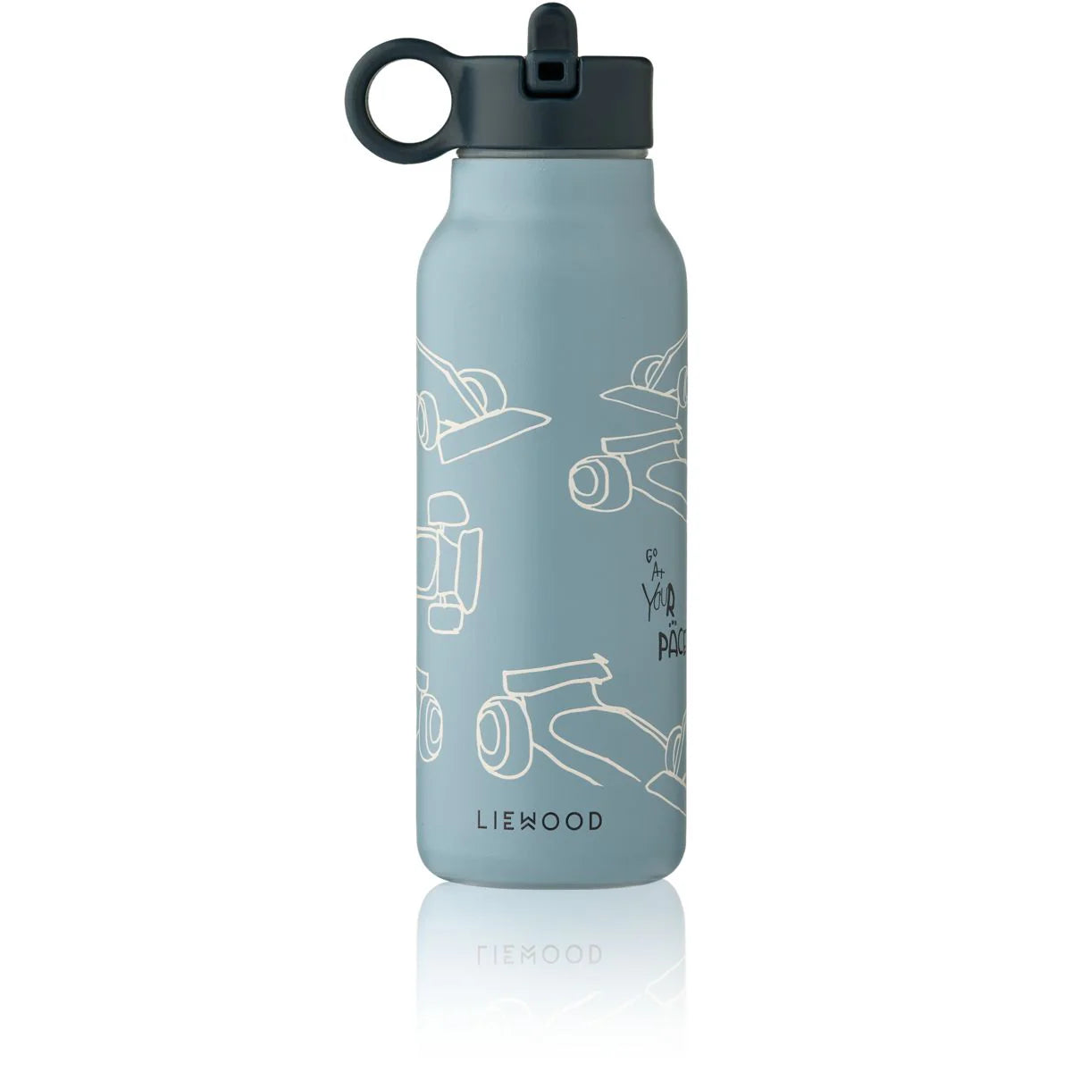 Liewood - water bottle racing cars