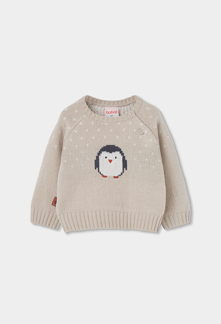 Boboli - set maglione pinguino e Leggins