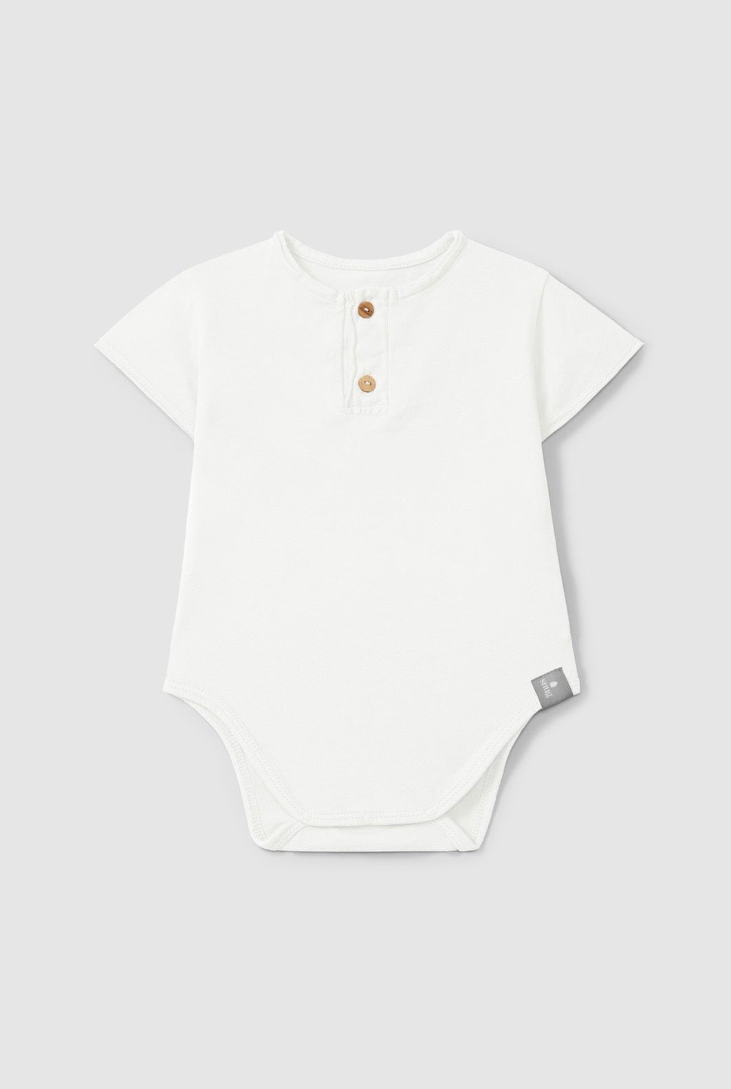 Snug - body bianco con bottoni