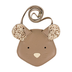 Donsje - Britta Exclusive Purse | Mouse | Praline Leather