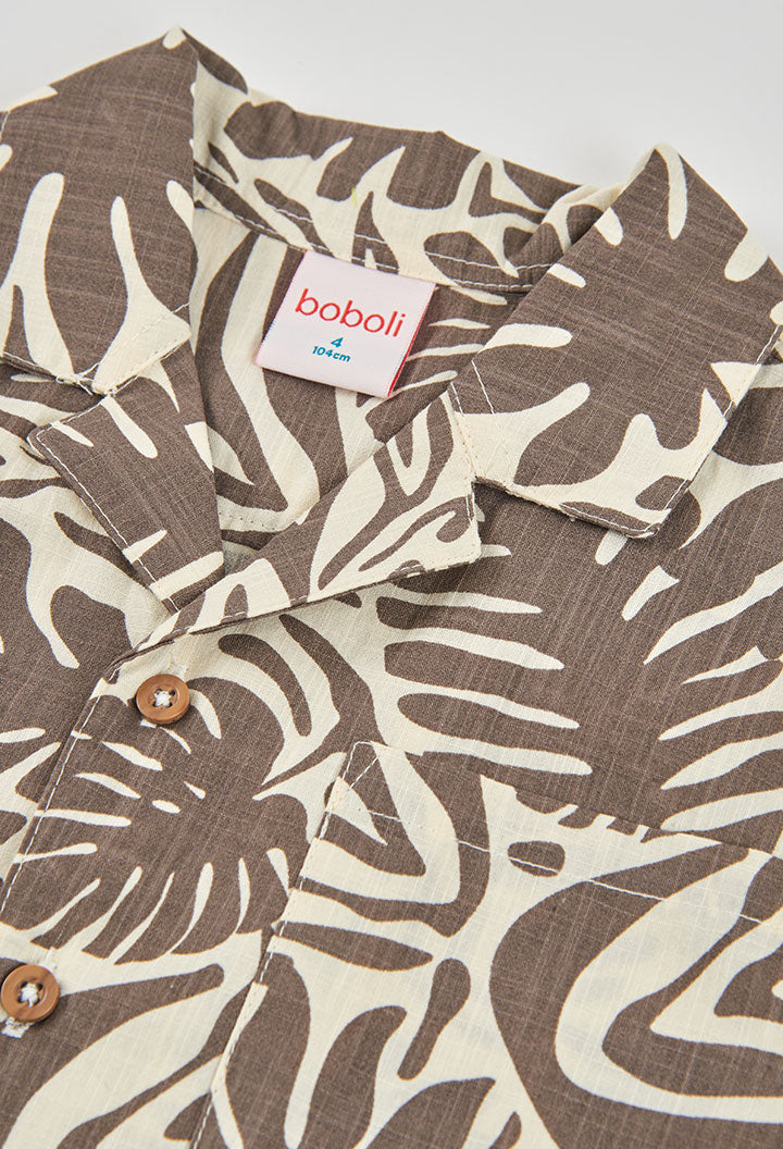 Boboli - camicia palme