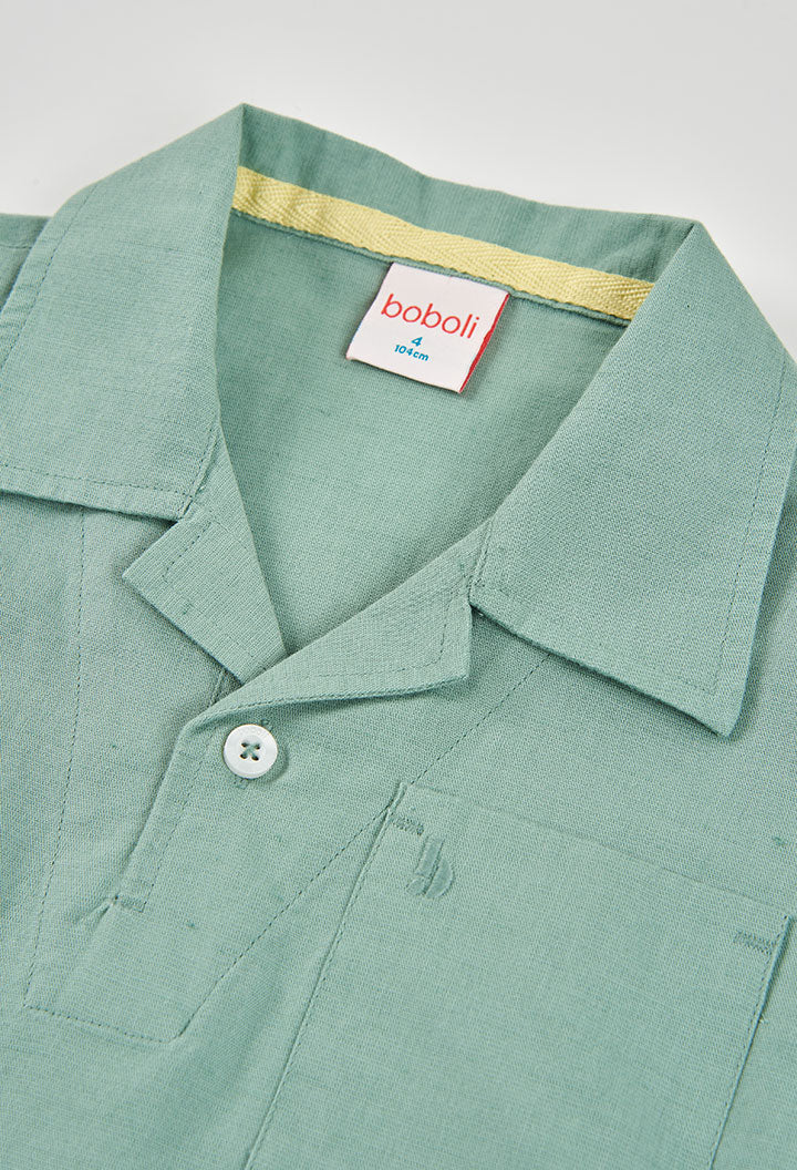 Boboli - polo verde acqua