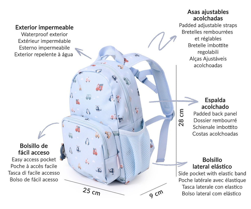 Tutete - zainetto city cars