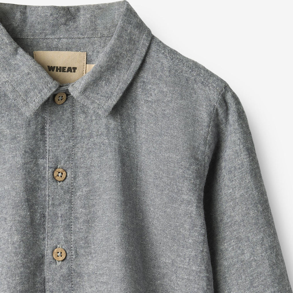 Wheat - camicia dark blue
