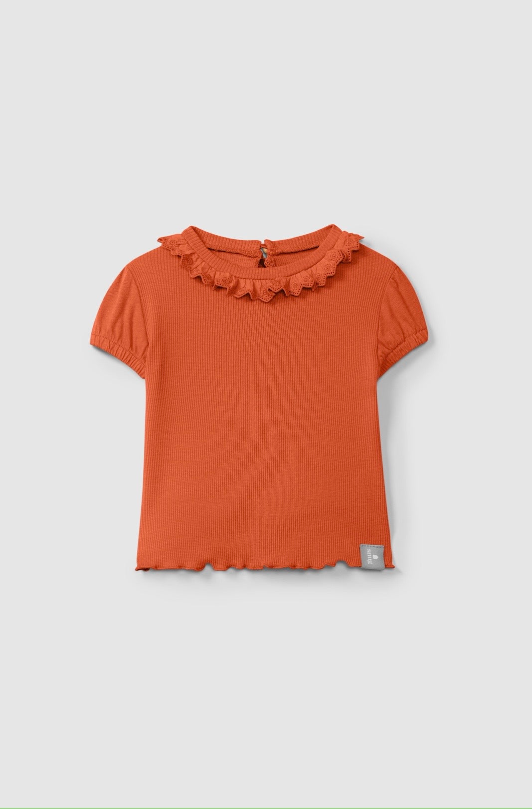 Snug - t-shirt colletto orange