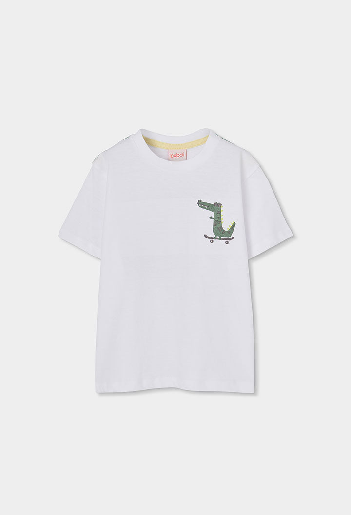 Boboli - t-shirt coccodrillo